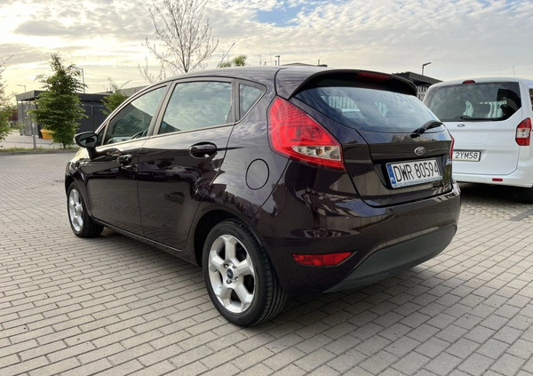 Ford Fiesta cena 21900 przebieg: 125000, rok produkcji 2009 z Wrocław małe 667